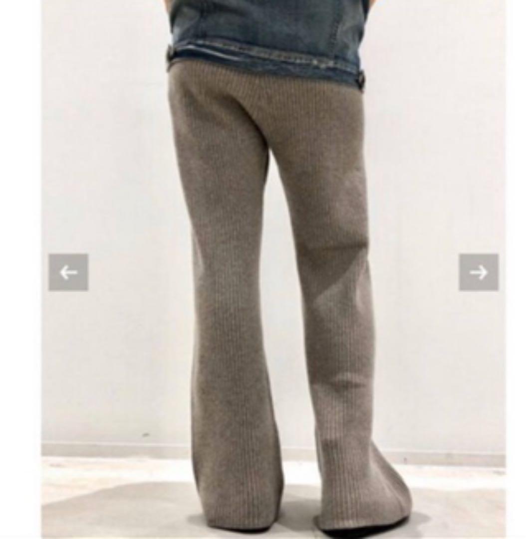 11月のみの限定値下げ！！アパルトモン ニットパンツ　半額以下　一度着用の美品