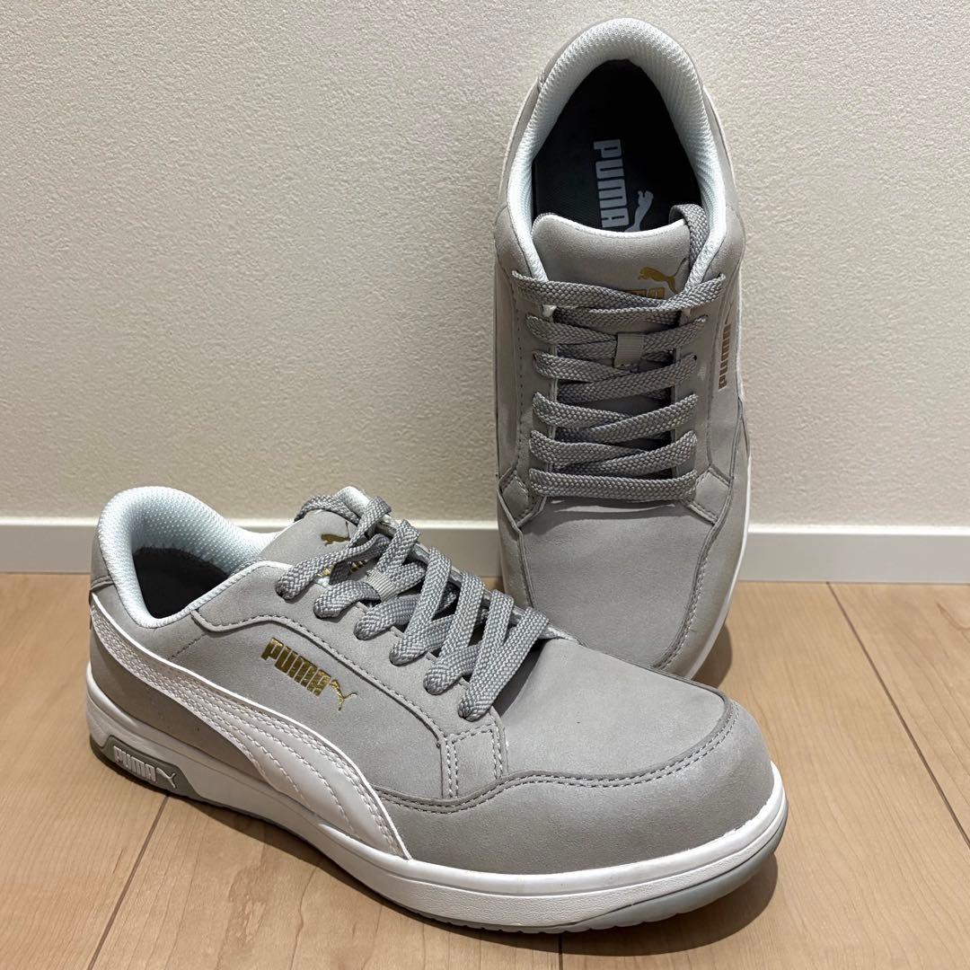 【使用1度のみ】PUMA 安全靴26.0グレー ユニセックススニーカー