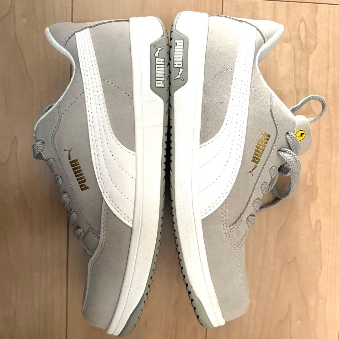 【使用1度のみ】PUMA 安全靴26.0グレー ユニセックススニーカー