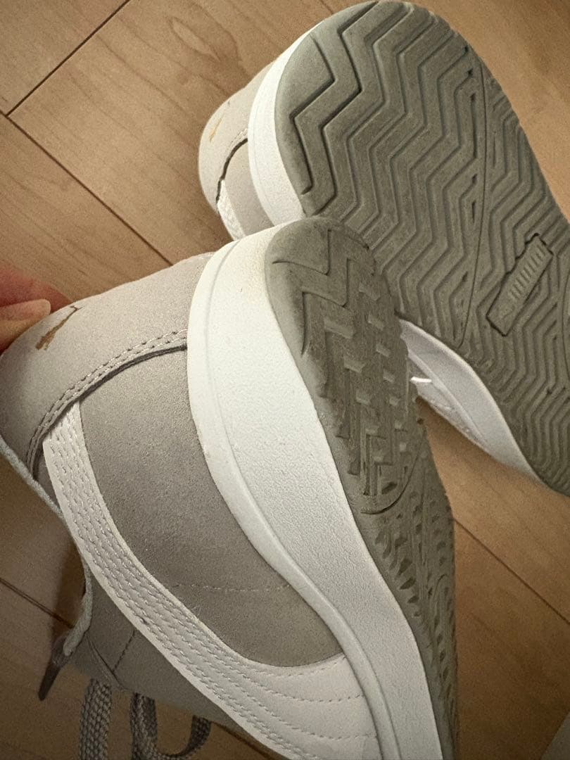 【使用1度のみ】PUMA 安全靴26.0グレー ユニセックススニーカー