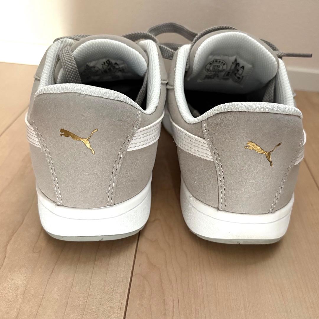 【使用1度のみ】PUMA 安全靴26.0グレー ユニセックススニーカー
