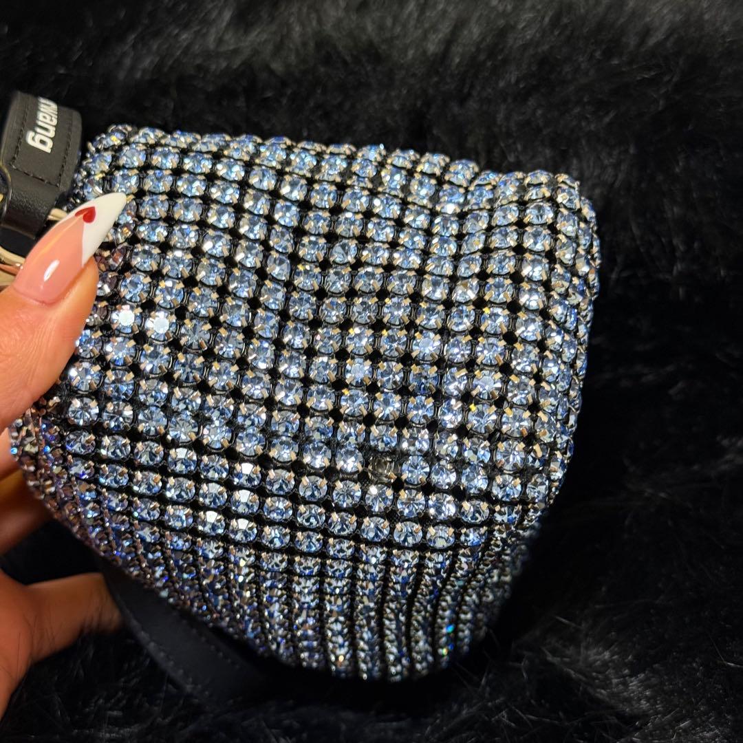 alexanderwang スパンコール ストーンバッグ