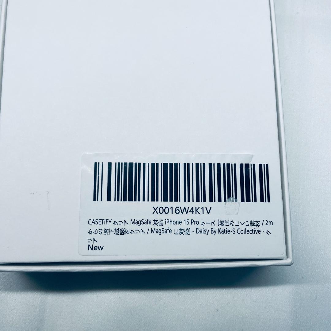CASETiFY iPhone 15 Pro ケース クリア MagSafe対応