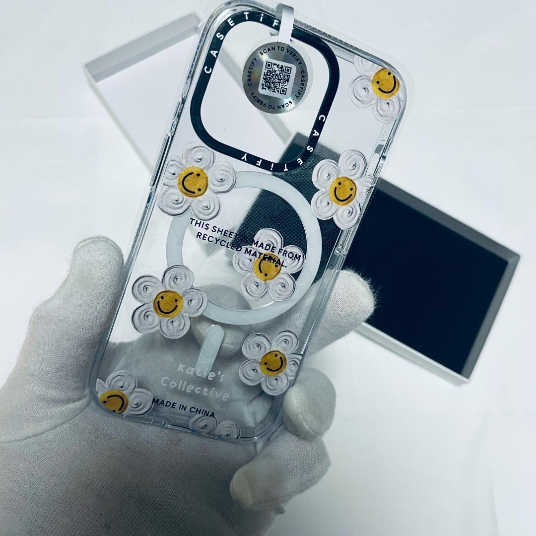 CASETiFY iPhone 15 Pro ケース クリア MagSafe対応