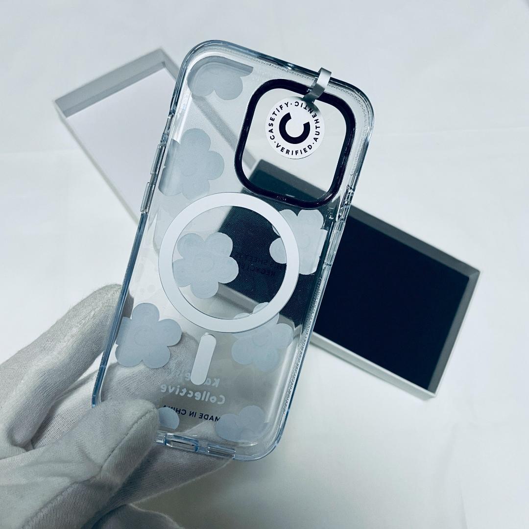 CASETiFY iPhone 15 Pro ケース クリア MagSafe対応