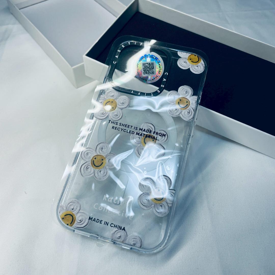 CASETiFY iPhone 15 Pro ケース クリア MagSafe対応