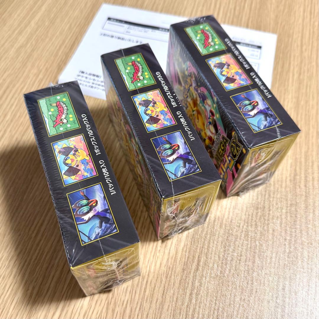 [3BOX未開封 シュリンク付き] ポケモンカードゲーム MEGAドリームex