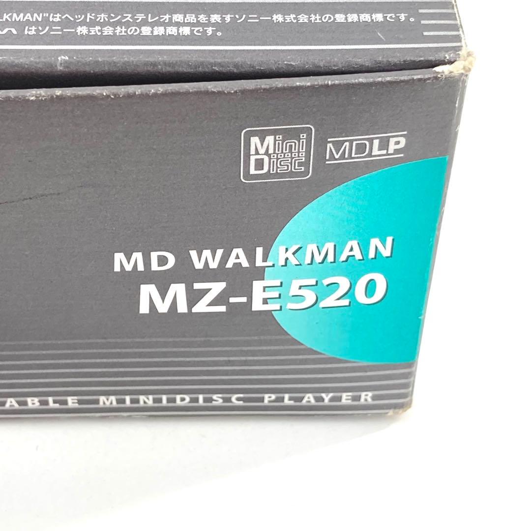 美品 SONY MDウォークマン MDプレーヤー MZ-E520 動作確認済