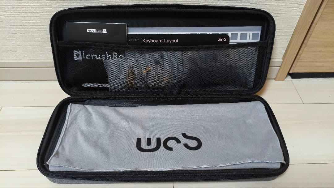 WOBKEY CRUSH 80 Black Pro 美品 メカニカルキーボード