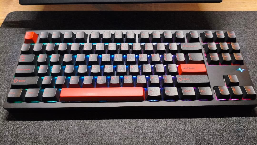 WOBKEY CRUSH 80 Black Pro 美品 メカニカルキーボード