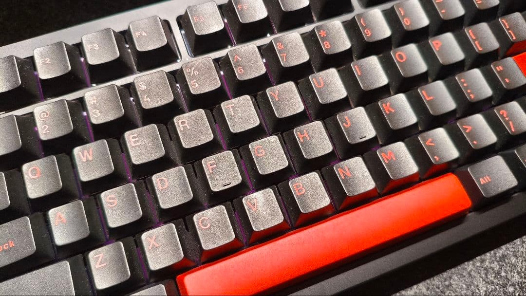 WOBKEY CRUSH 80 Black Pro 美品 メカニカルキーボード