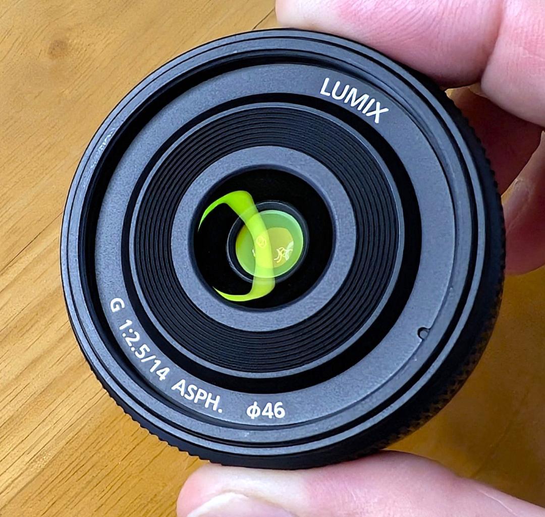 LUMIX H-H014A-K 単焦点レンズ 14mm F2.5 Φ46