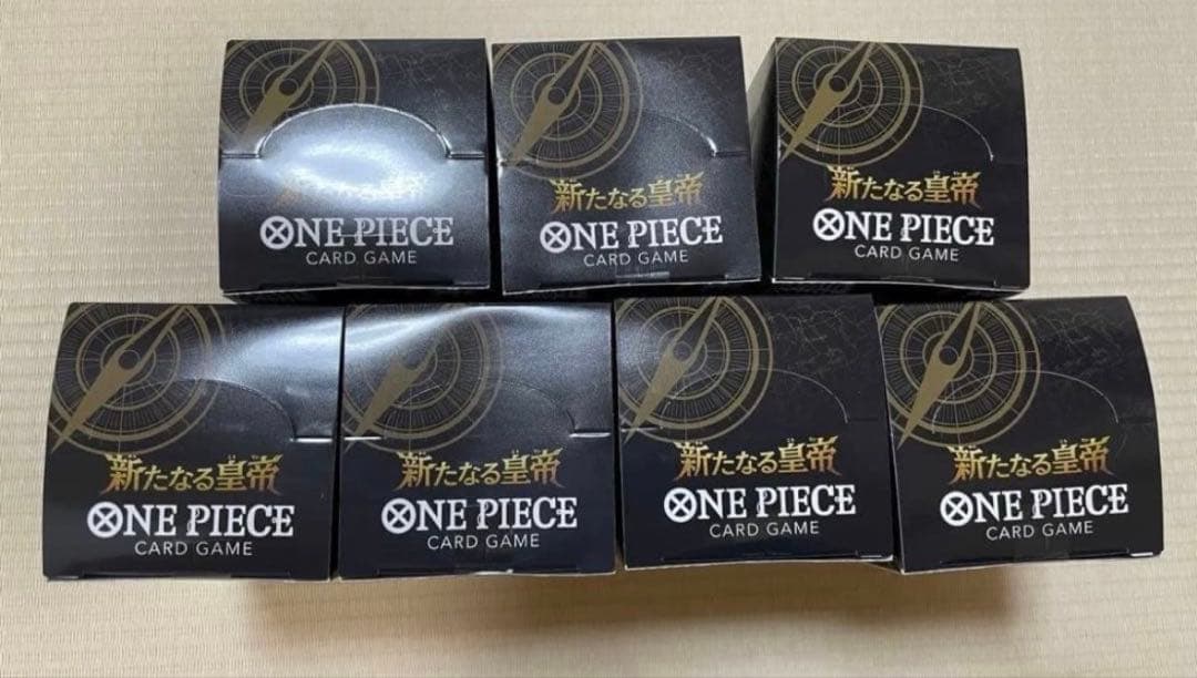 ワンピースカード　新たなる皇帝　新品未開封7ボックス