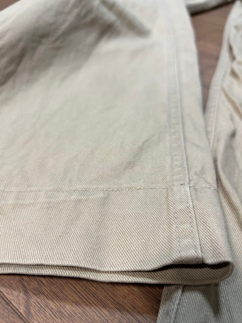 40s US.ARMY チノパン アーミーチノ PW プリズナー メタルボタン