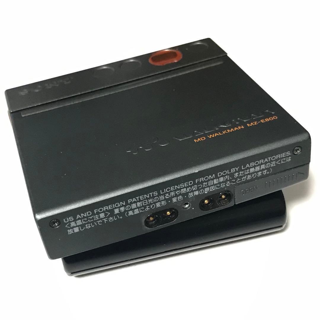 SONY ソニー MD ウォークマン MZ-E800 リモコン 乾電池ケース付