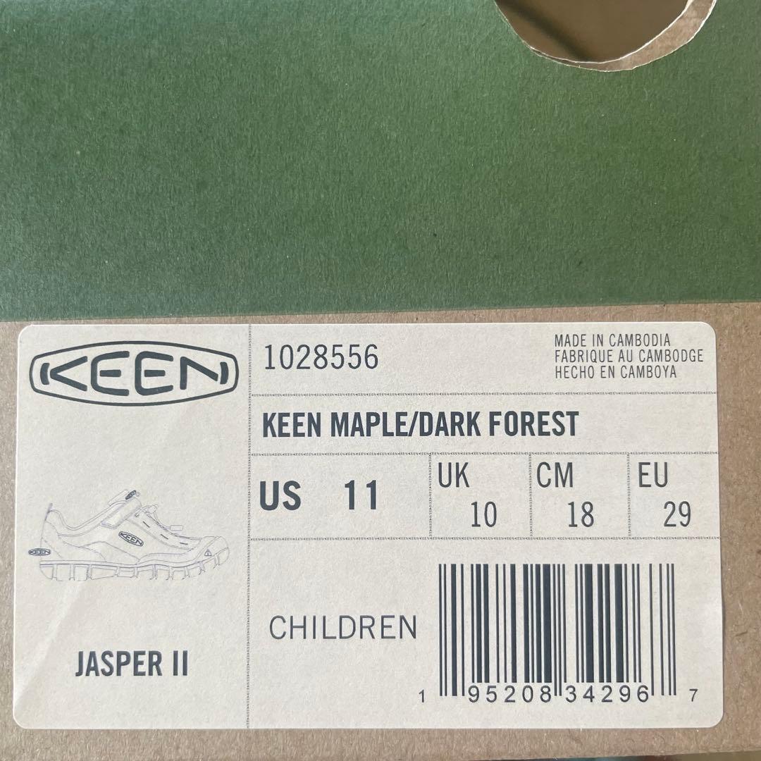 【新品】keen ジャスパー ツー スニーカー 18cm