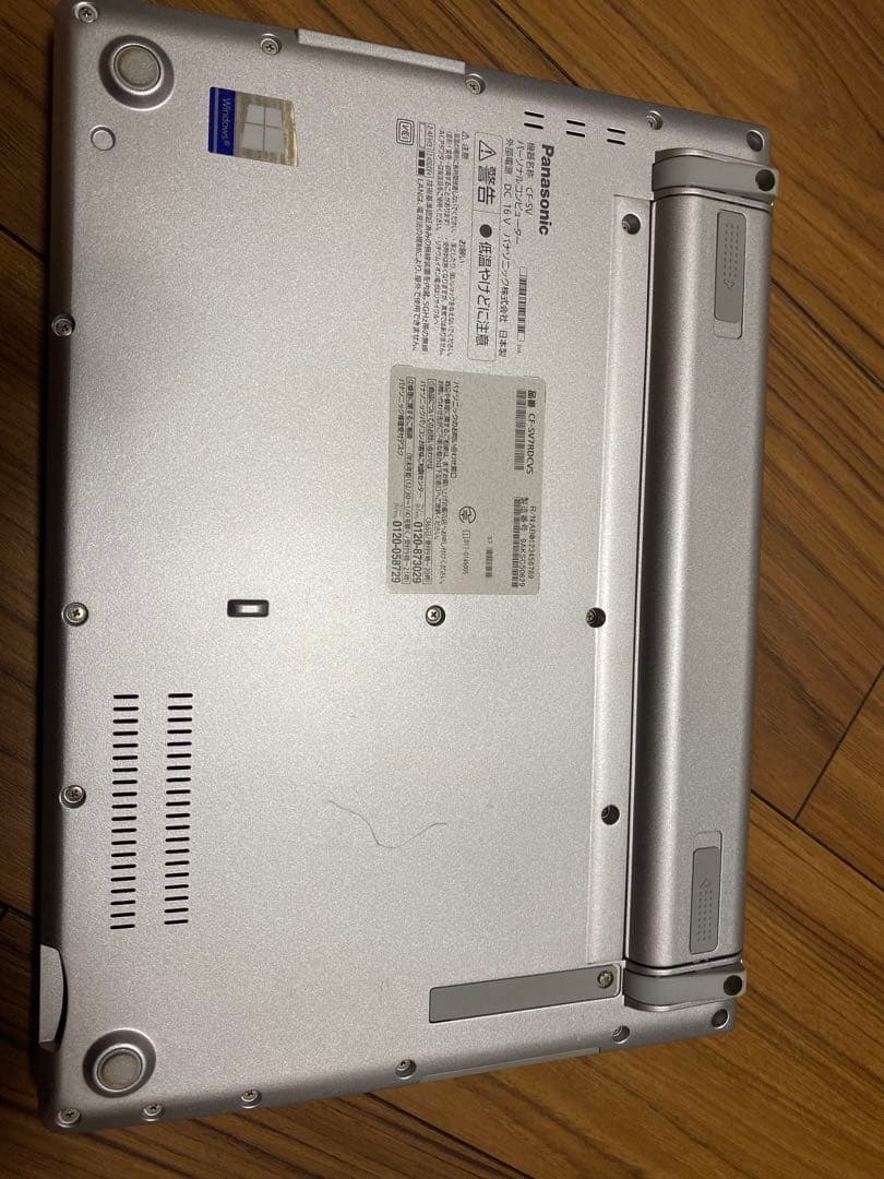 レッツノートCF-SV7 core i5 メモリ8gb HDD256gb