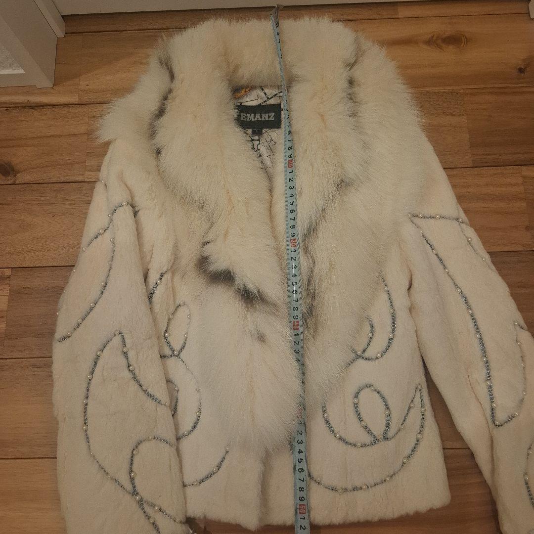 エンバ　EMBA 毛皮　リアルファージャケット