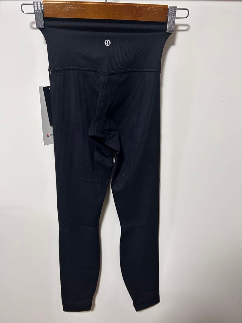 Lululemon ルルレモン アラインリブハイライズ24インチ XS 黒