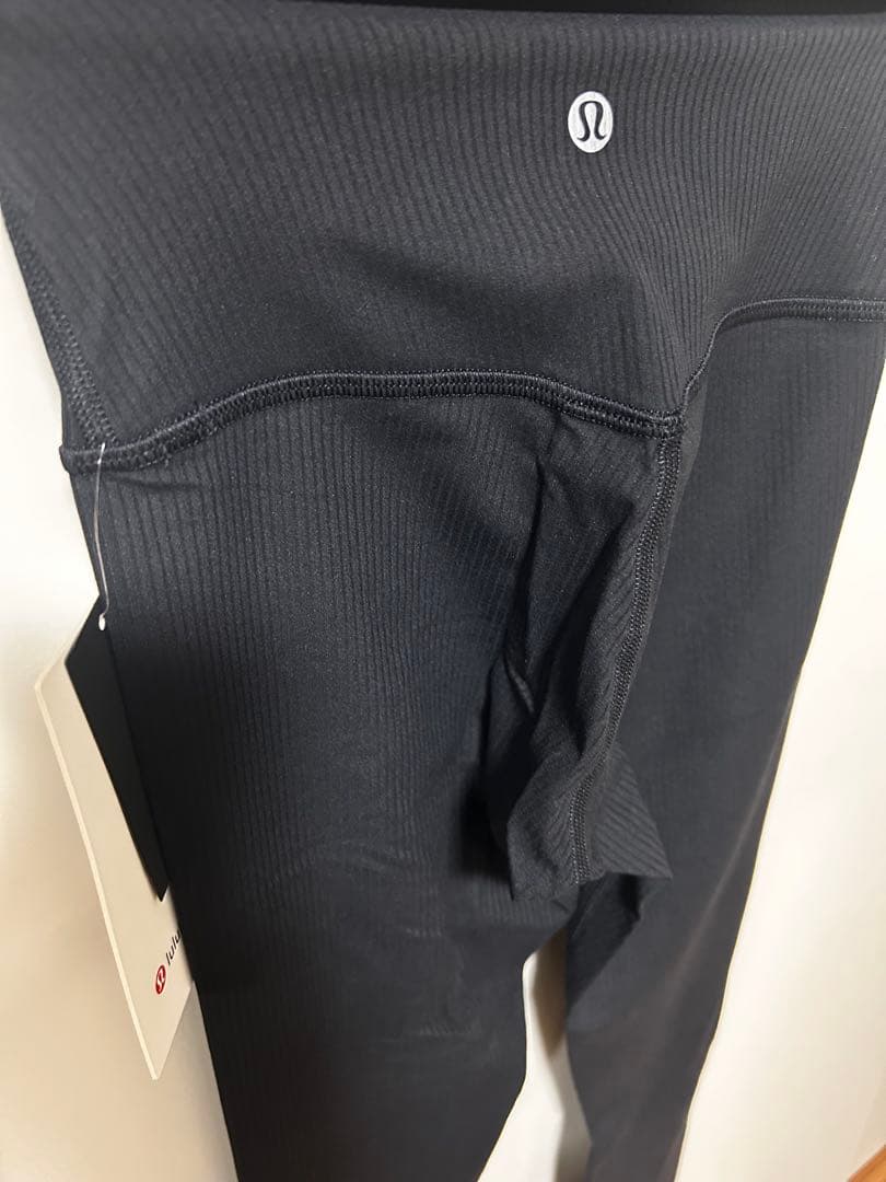 Lululemon ルルレモン アラインリブハイライズ24インチ XS 黒