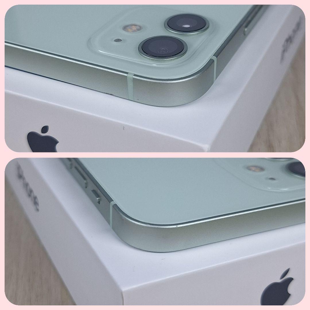 iPhone 12 128GB SIMフリー バッテリー新品100% グリーン