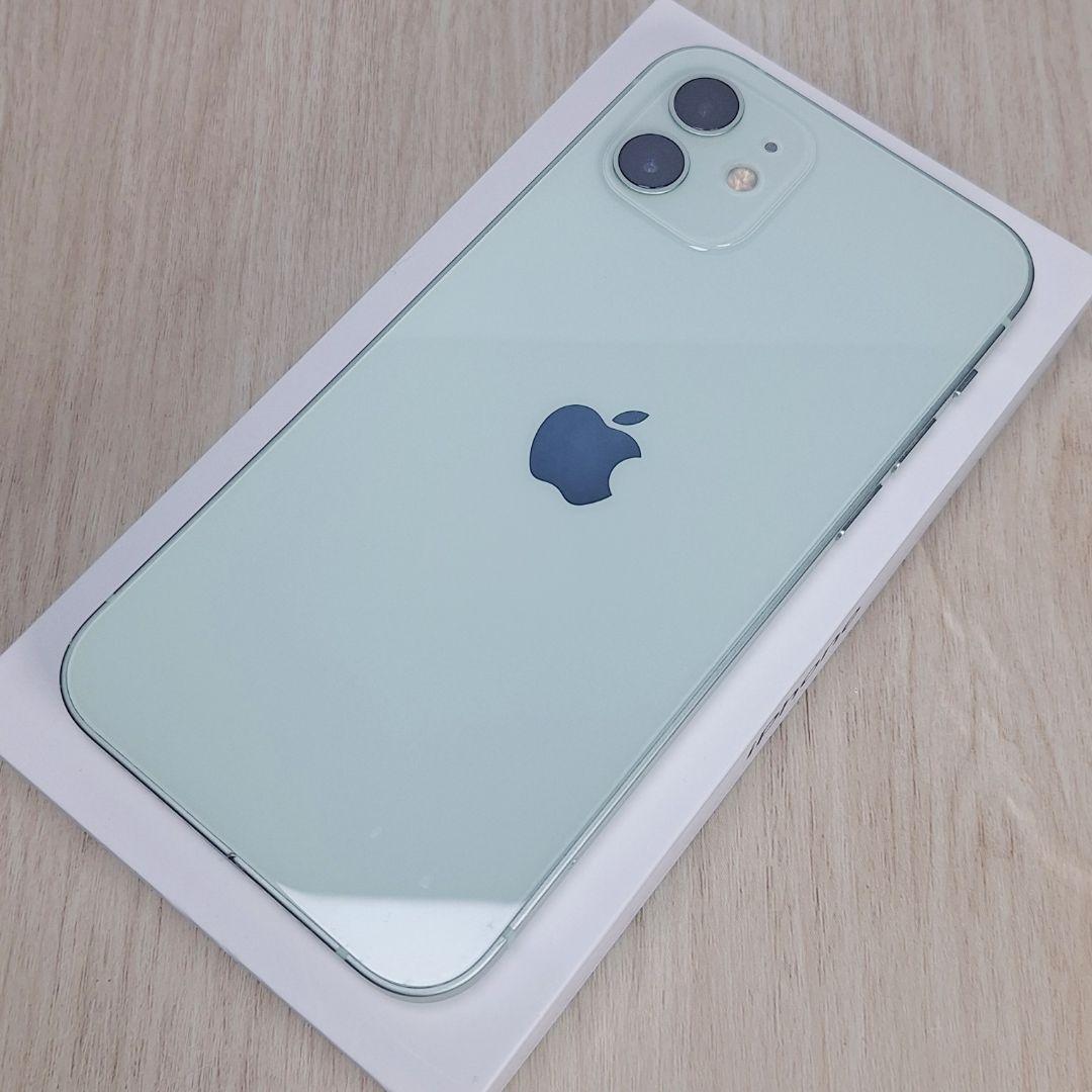 iPhone 12 128GB SIMフリー バッテリー新品100% グリーン