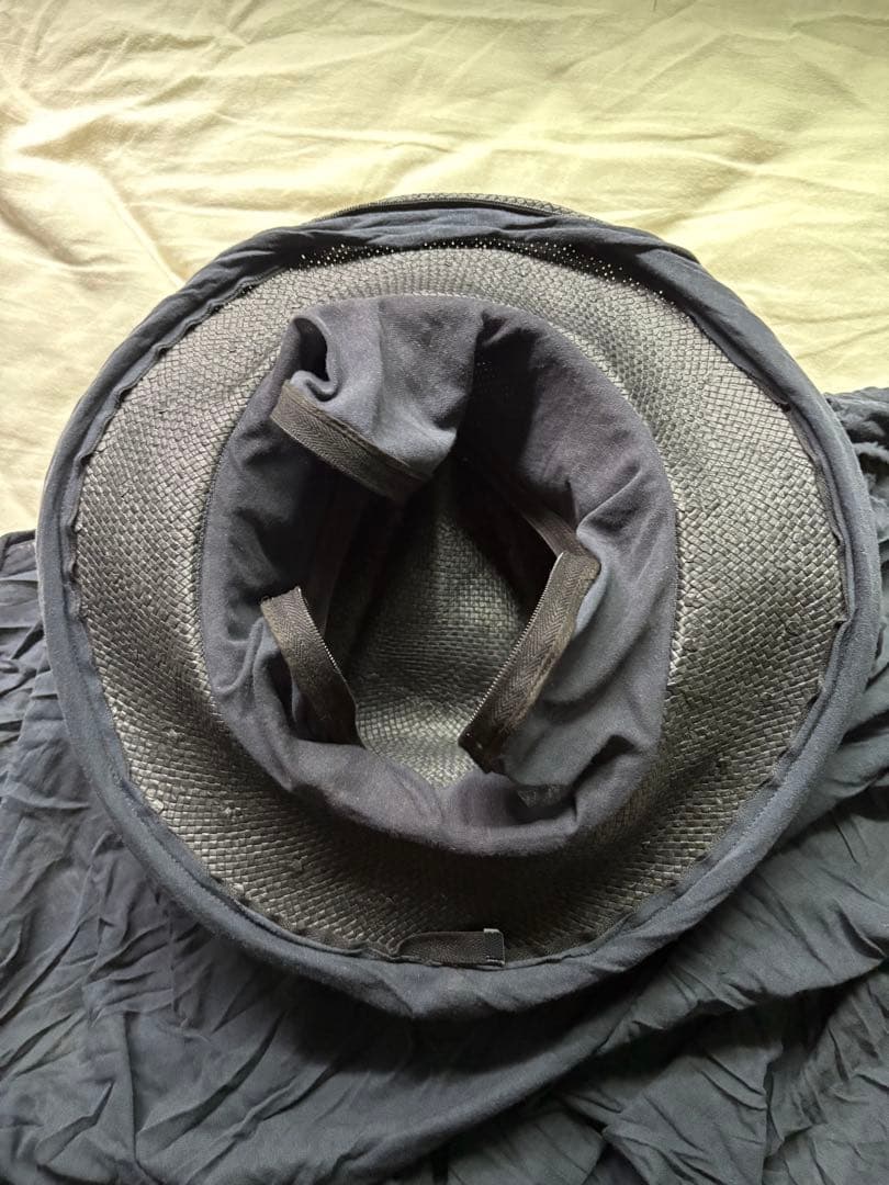 ア*ビ様 年始セール！【超希少】BLESS 黒 変形編み込み麦わらハット