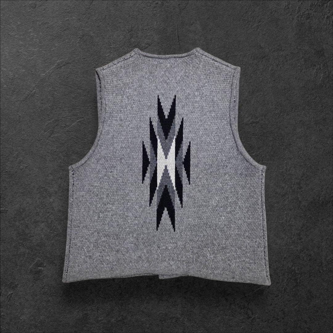 Geo trowork チマヨベスト S ウール ネイティブ柄