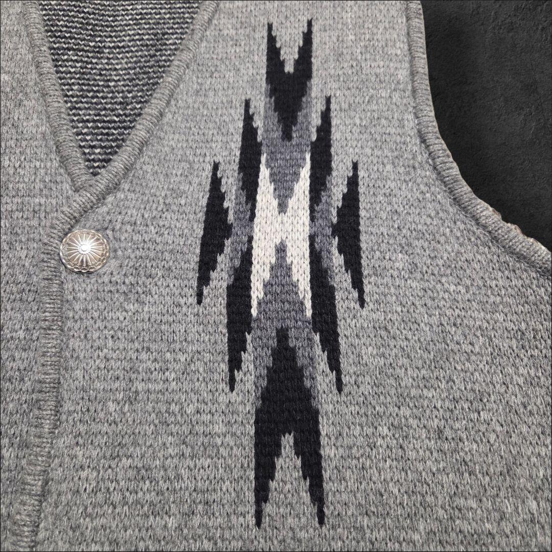 Geo trowork チマヨベスト S ウール ネイティブ柄