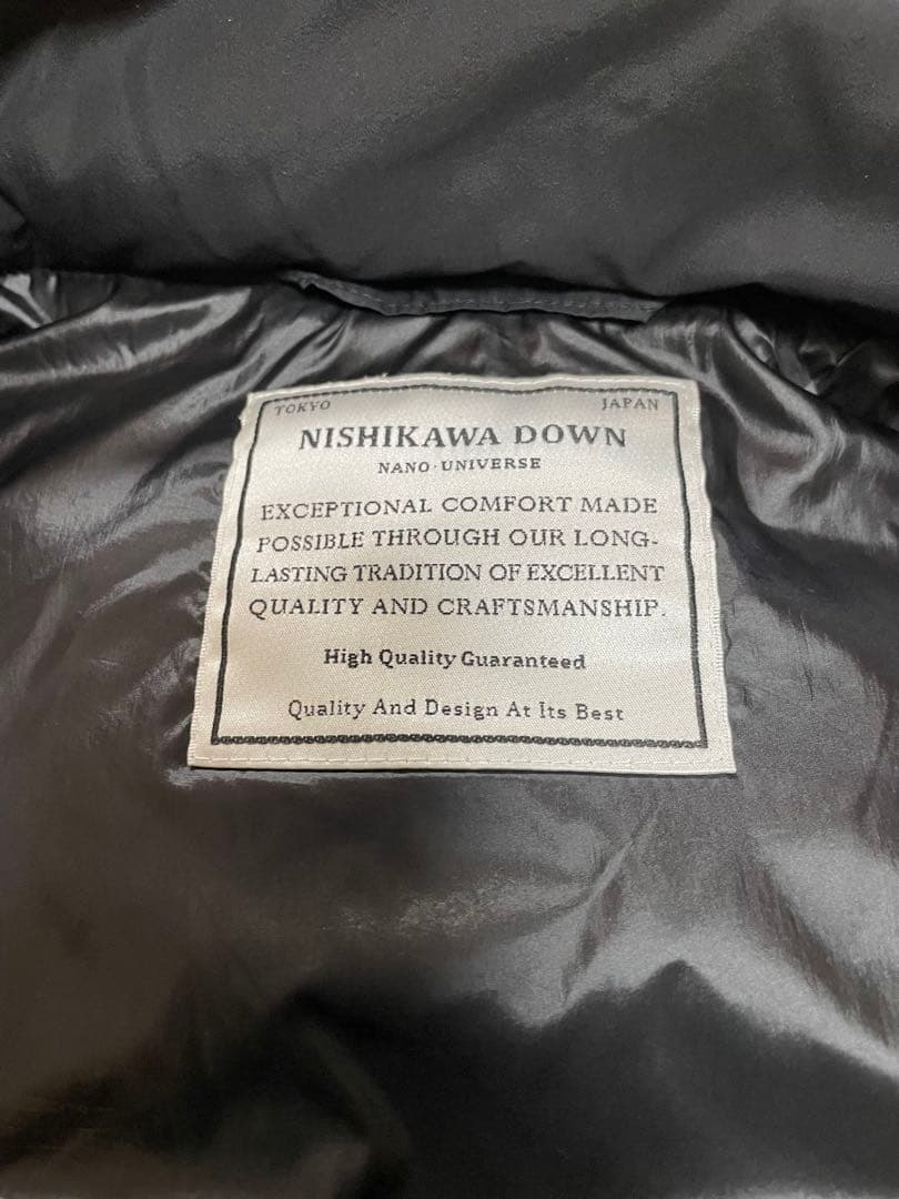 ナノ・ユニバース西川ダウンベスト