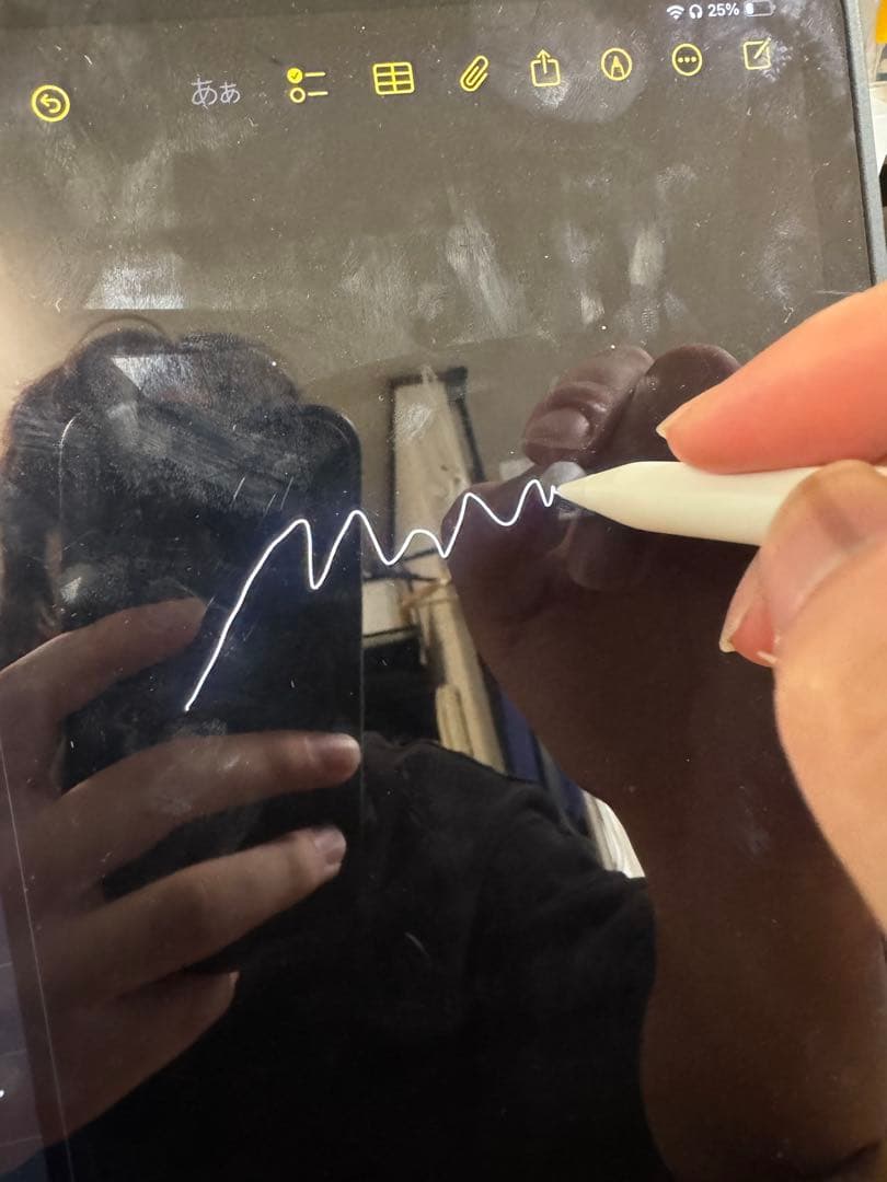 Apple Pencil ホワイト　第二世代