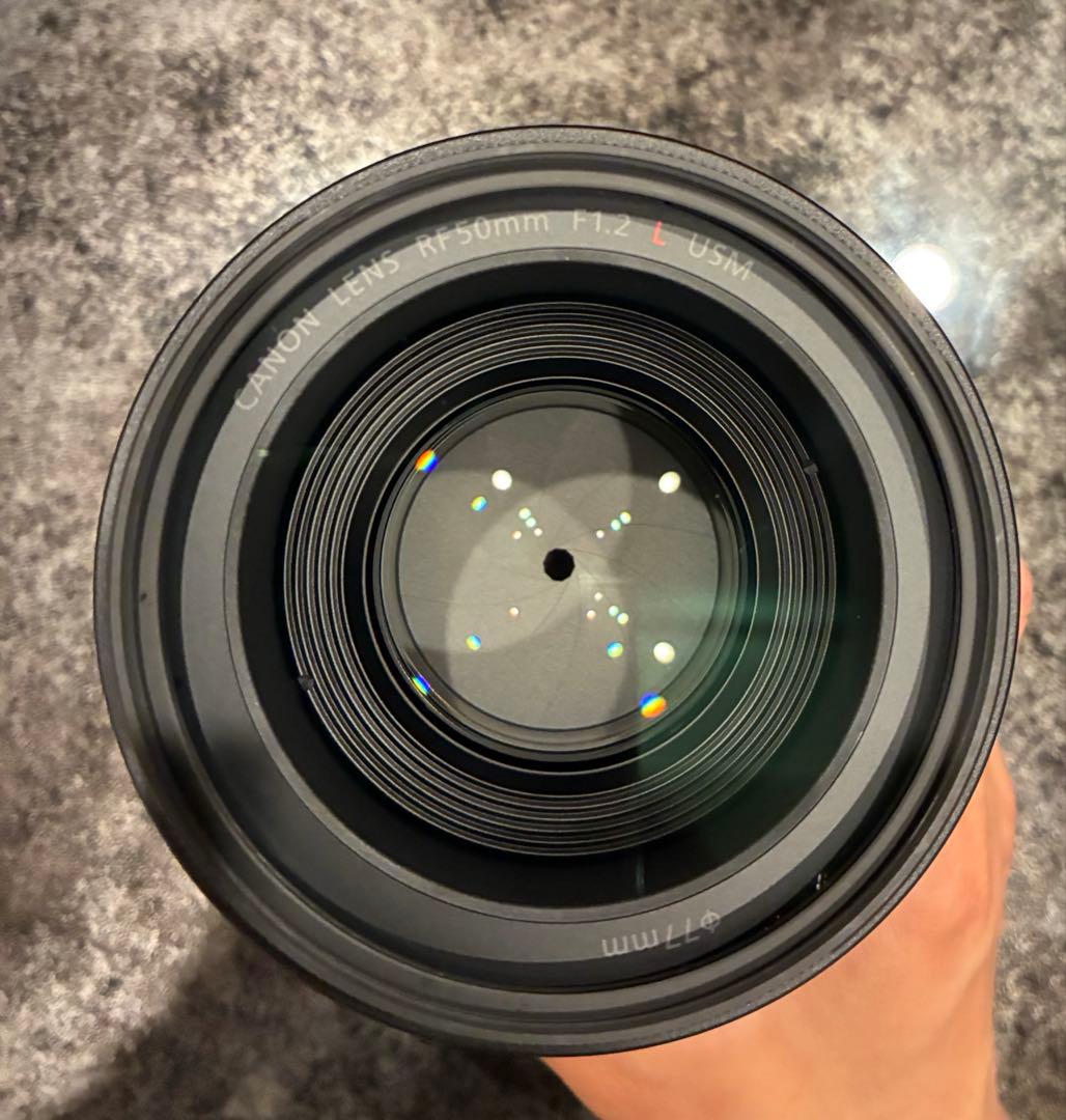 美品　Canon RF50mm F1.2 L USM 元箱　付属品あり