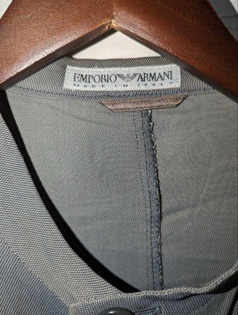 80s 初期アーカイブ EMPORIO ARMANI レーヨンシャツジャケット