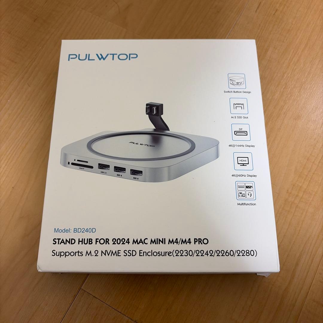 30分限定セール [美品/保証有]M4 Mac mini (16/256)＋ハブ