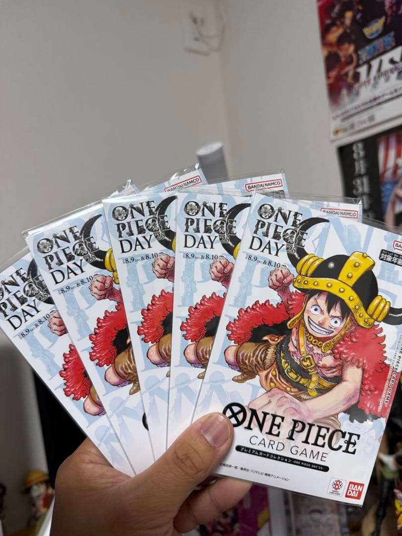 ONE PIECE DAY 2025 プレミアムカードコレクション 未開封　5枚