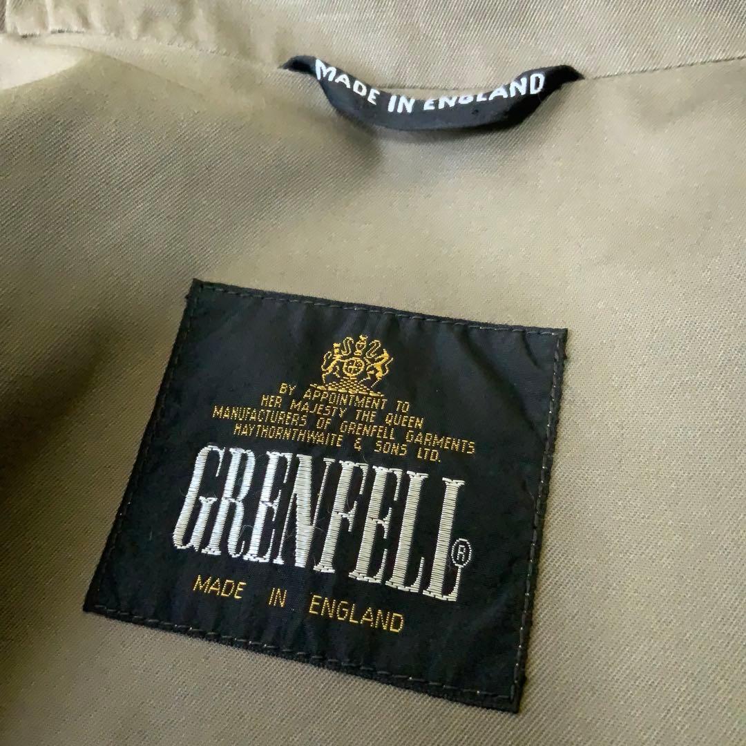 GRENFELL グレンフェル ハンティングジャケット 38 英国製 カーキ