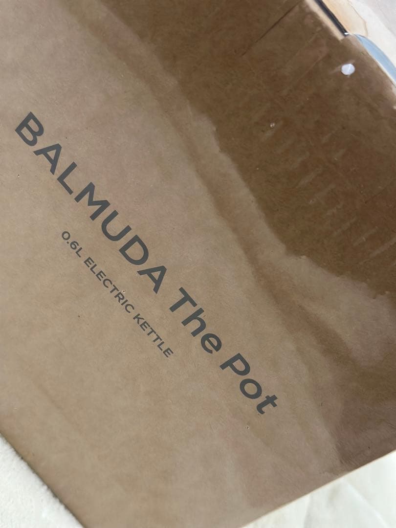 BALMUDA The Pot 0.6L ホワイト新品未開封