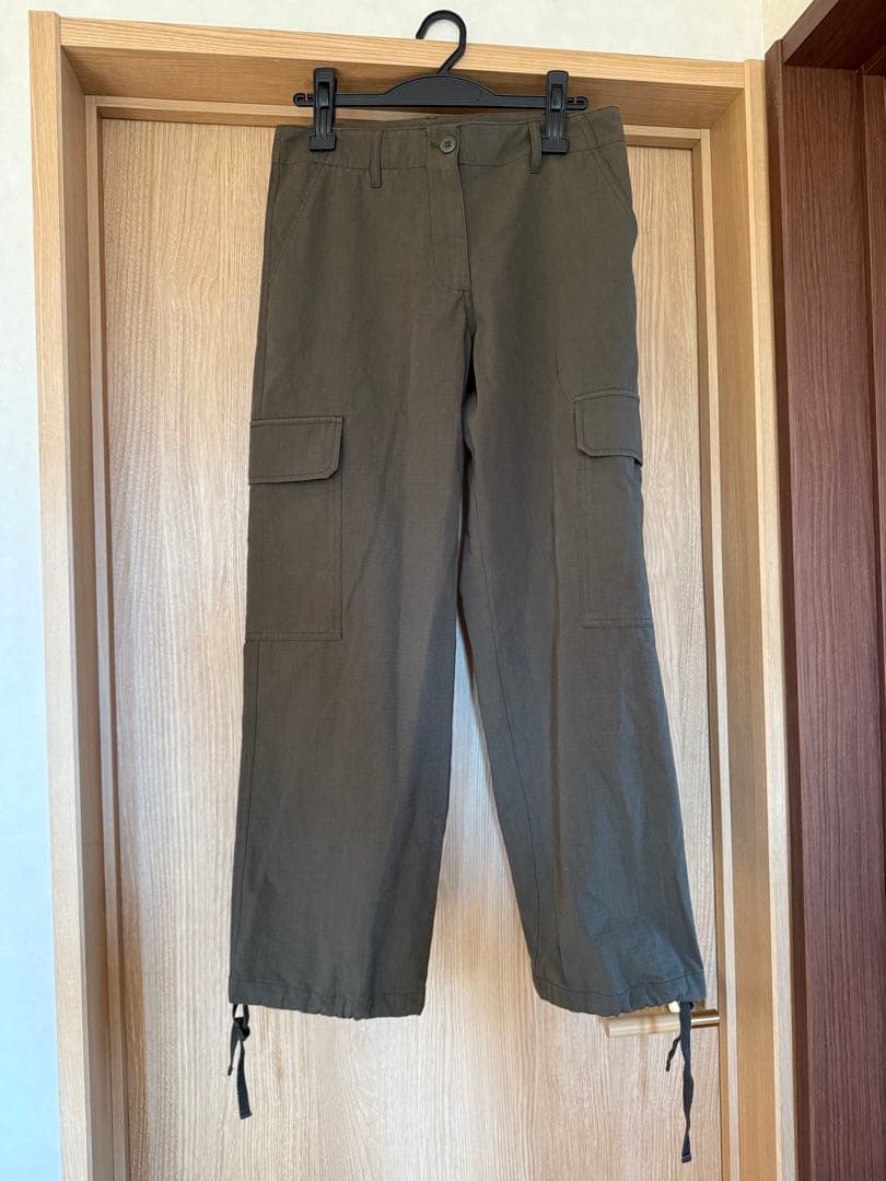 ok.soon / low rise cargo pants カーキ　サイズ1