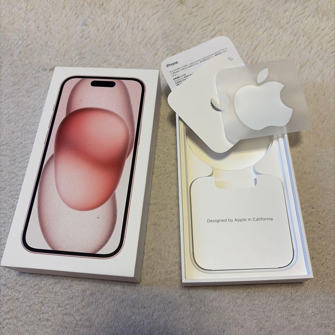 iPhone15 ピンク256GB 美品