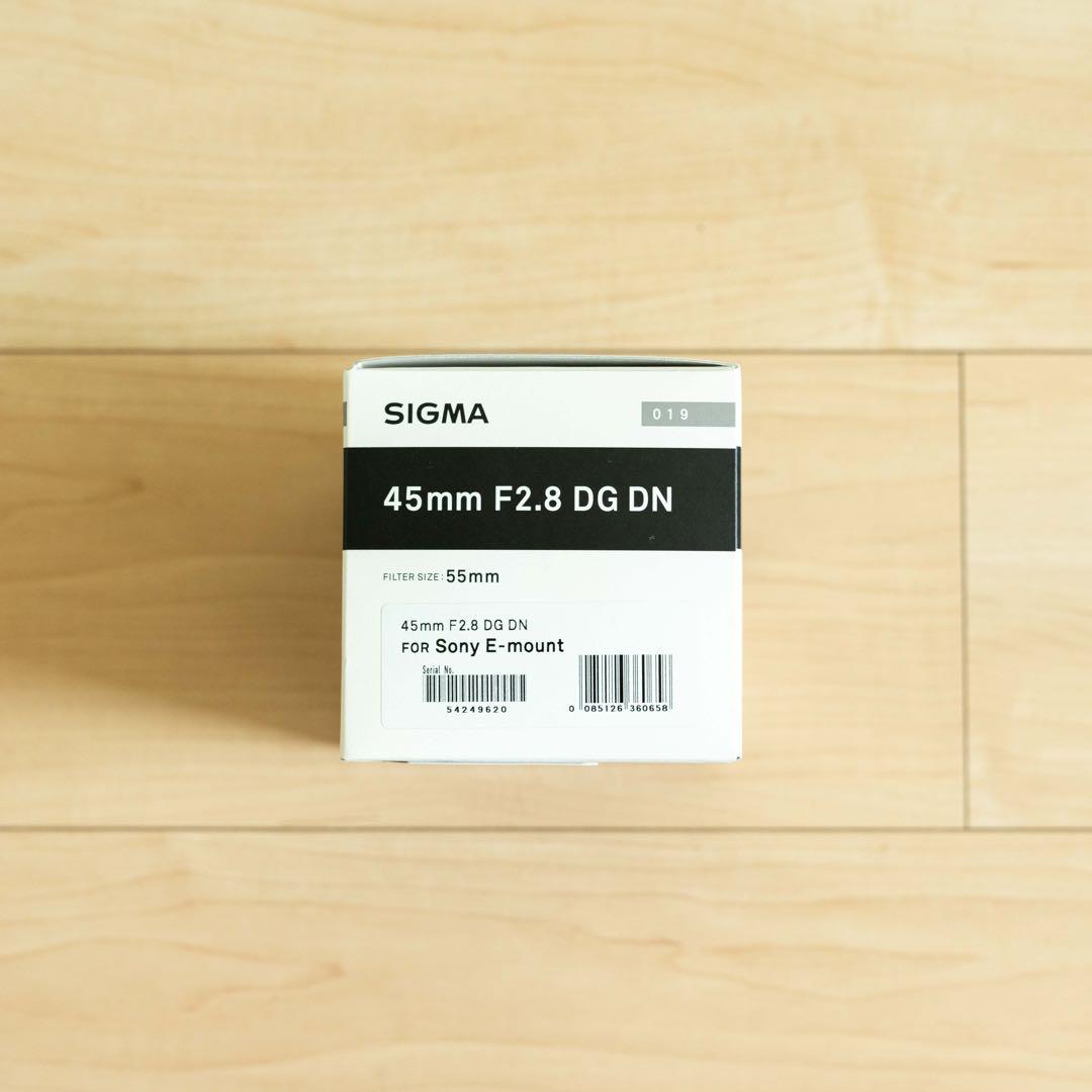 SIGMA 45mm F2.8 DG DN レンズ