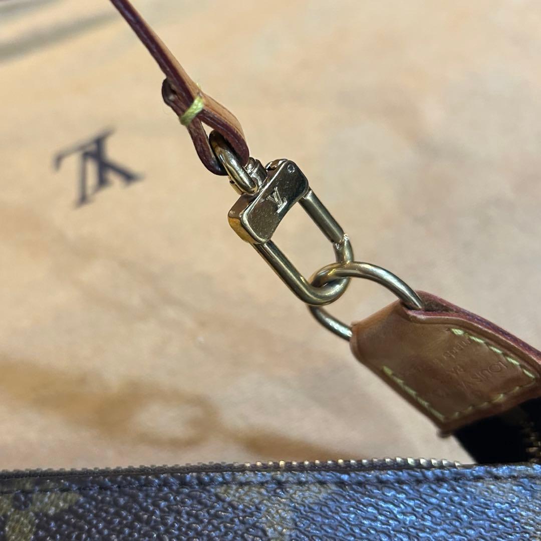 良品】LOUISVUITTON アクセソワールアクセサリーポーチモノグラムバッグ