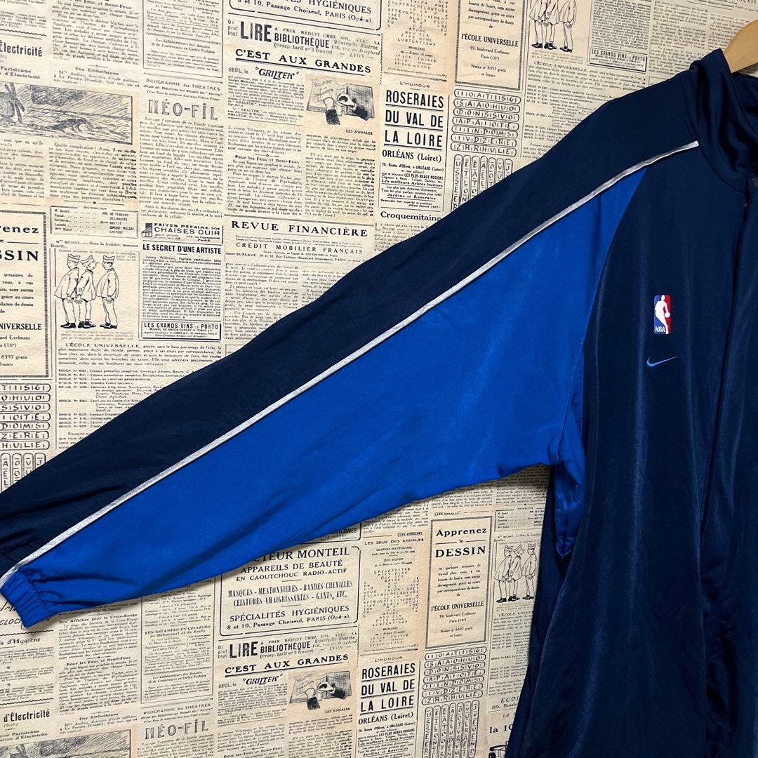 NIKE NBA マーベリックス　ウォームアップジャケット　XXL 刺繍　光沢
