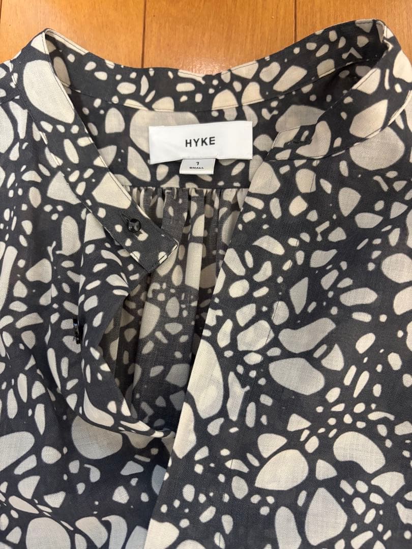 HYKE ハイク PEBBLE PRINTED DRESS サイズ1