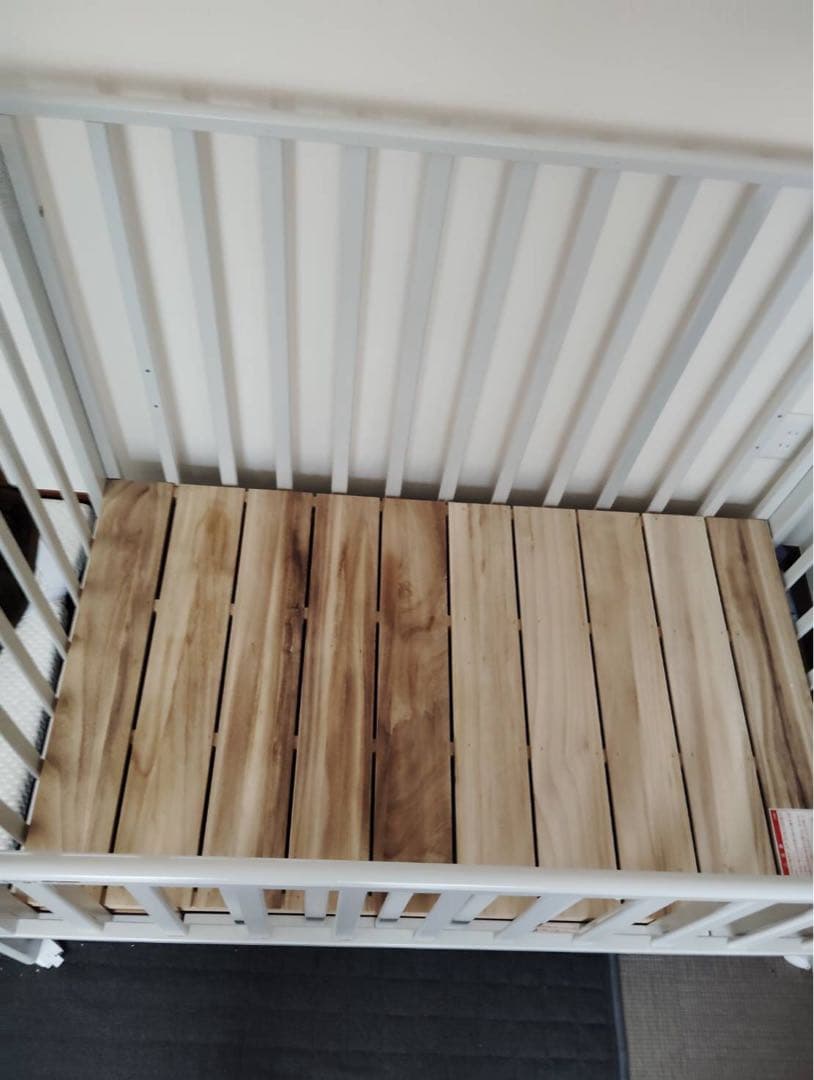 ベビーベッドカトージ KATOJI ホワイト 白