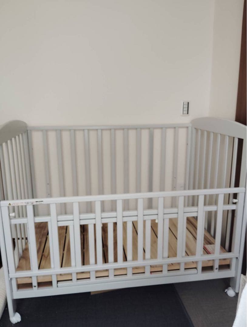 ベビーベッドカトージ KATOJI ホワイト 白