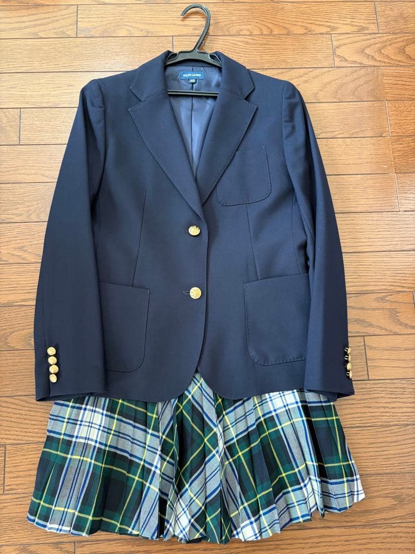 POLORALPHLAURENブレザー&スカート サイズ160 キッズ子供服