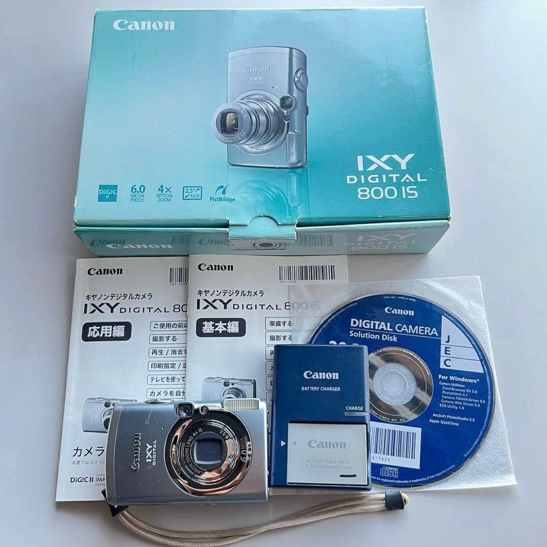 Canon IXY DIGITAL 800 IS コンパクト デジタル カメラ