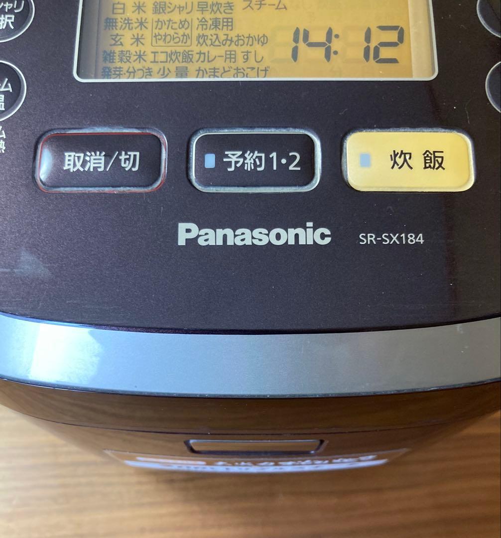 炊飯器 10合(1升)炊き　Panasonic SR-SX184