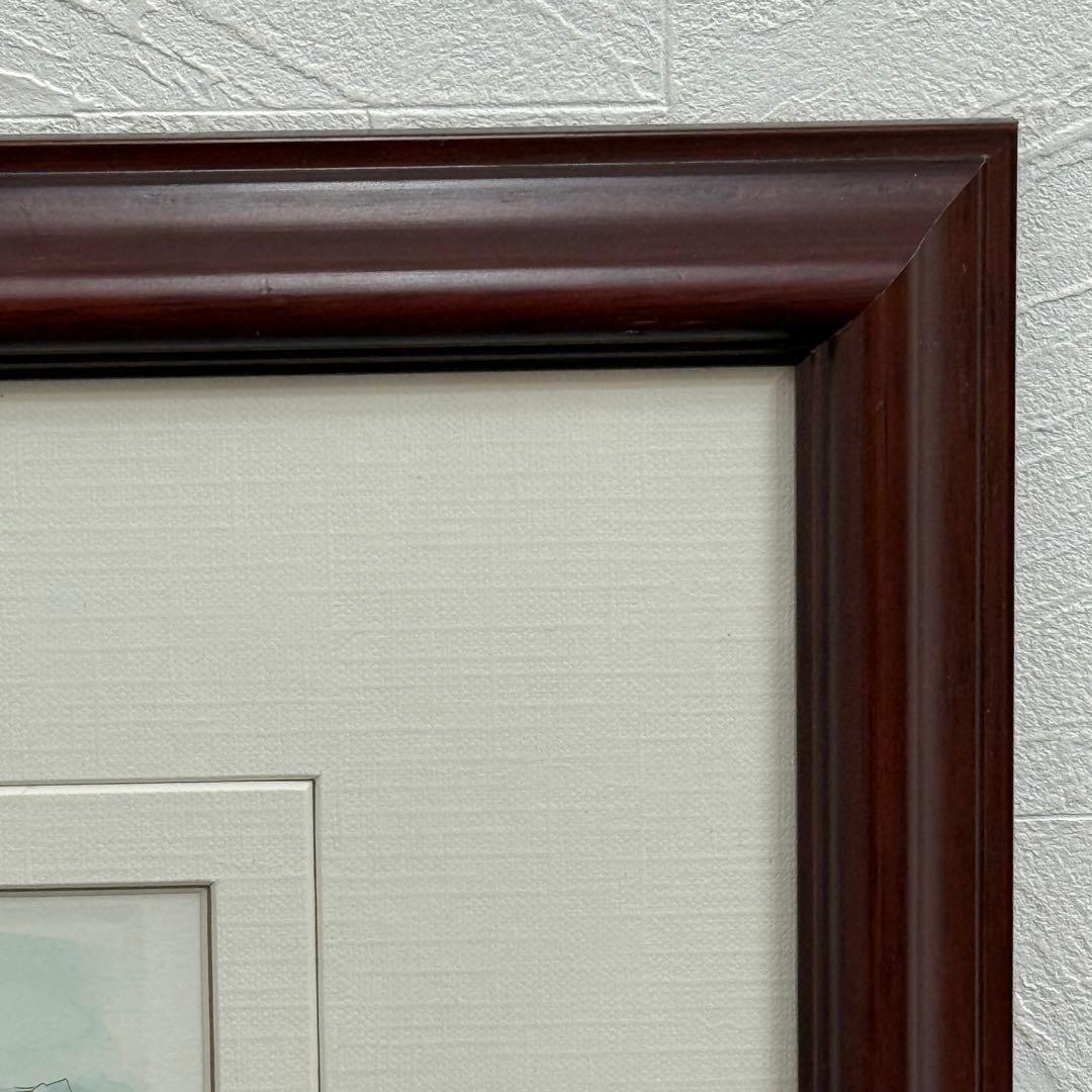 H17KZ7b 織田義郎 リトグラフ 47/100 額装