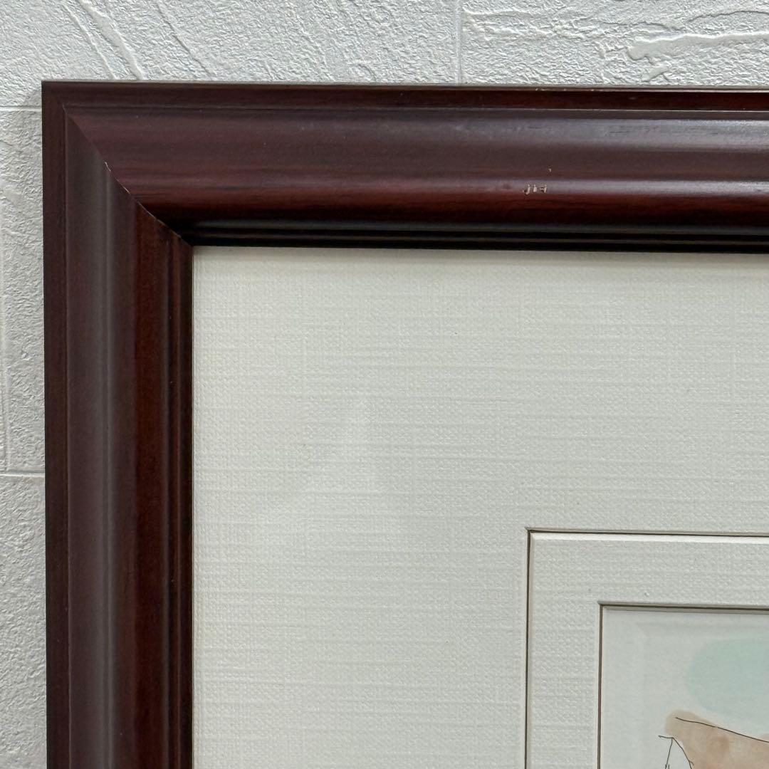 H17KZ7b 織田義郎 リトグラフ 47/100 額装